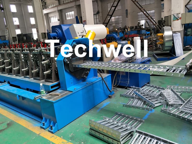 Auto Size Changing Cable Tray Profile Making Machine